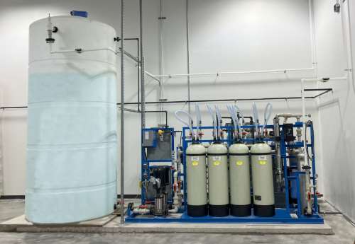 Skid Packaged Reverse Osmosis (RO) and Deionization (DI) System